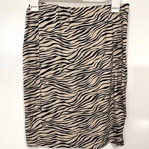Zebra Print skirt